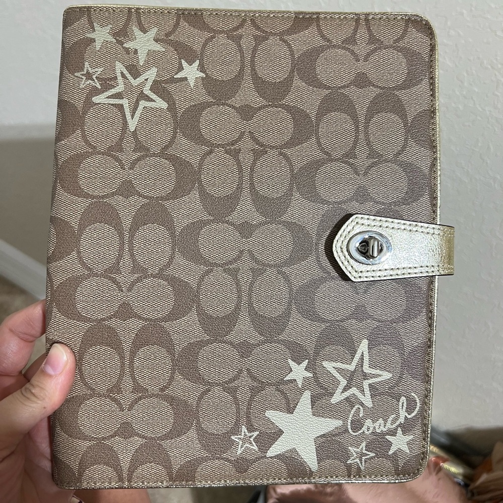 Coach tablet case